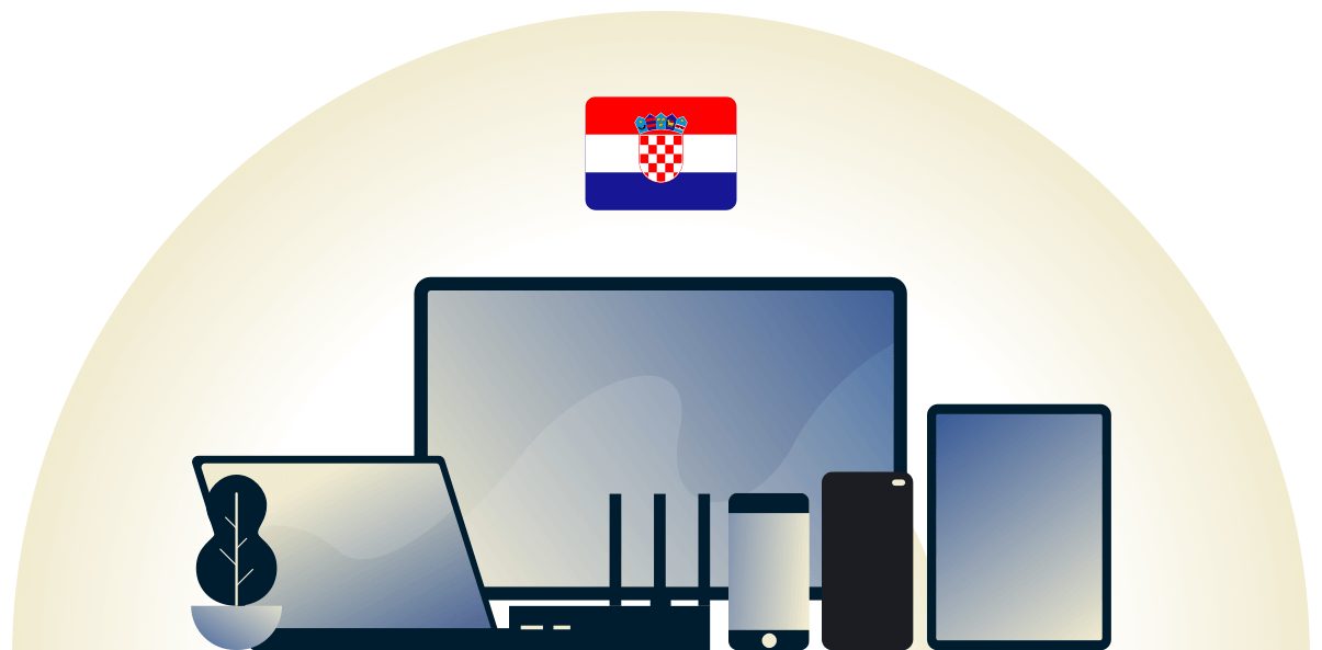 Kroatien-VPN sch&uuml;tzt eine Vielzahl von Ger&auml;ten.